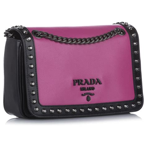 prada body bag online|prada studded crossbody bag.